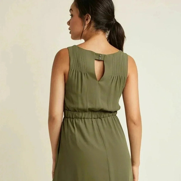 ModCloth Flaunts & Needs Chiffon Sleeveless Dress - Picture 3 of 8